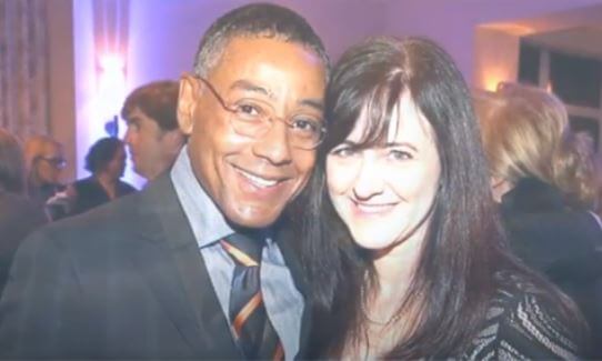 Joy McManigal with her ex husband Giancarlo Esposito.